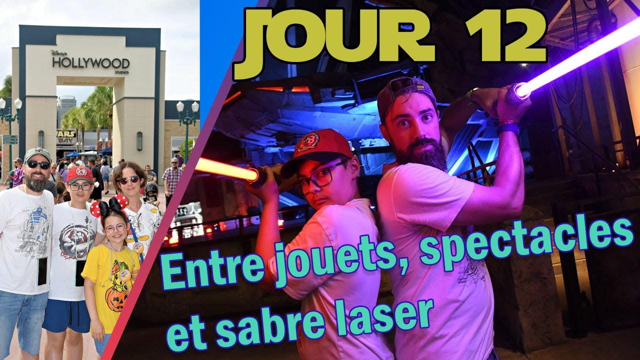 Jour 12 – Hollywood Studios : Entre rires, nostalgie et sabres laser ! 🌟🎢