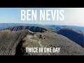 Ben Nevis x2 | What I eat when training in the mountains.