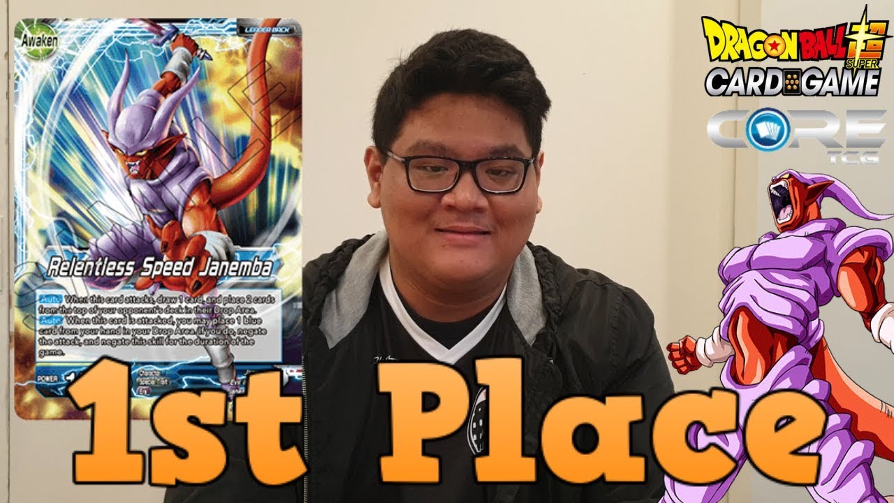 1st Place CHAMPION'S Janemba Deck Profile! Dragon Ball Super Card Game