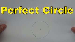 How To Draw A Perfect Circle Freehand EASY Tutorial