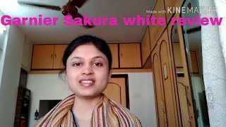 Garnier Sakura white face wash review