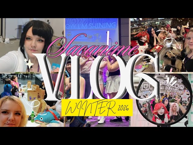 Sacanime winter 2026 convention vlog 