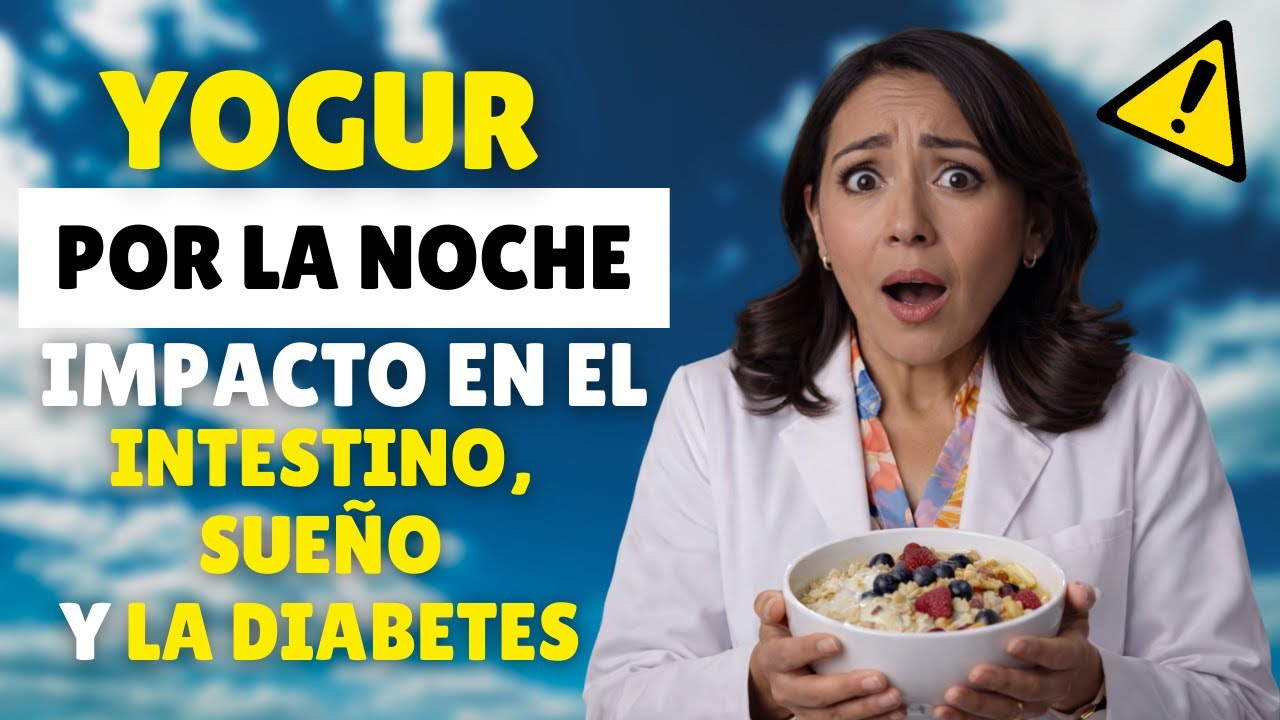 ¿Más De 60? Yogur De Noche Puede Dañar Tu Intestino Y El Azúcar En Sangre | Dra. Rosa Medina
