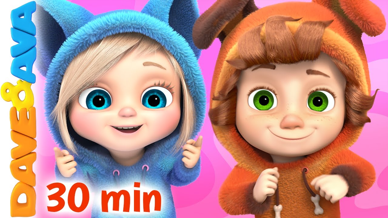 🤩 Row Row Row Your Boat and More Nursery Rhymes | Five Little Firemen | Baby Songs by Dave and Ava 🤩