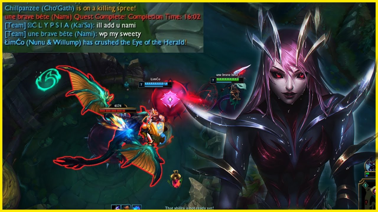 Nami Gameplay - COVEN NAMI FOR THE WIN - Emerald elo full game (League of Legends)