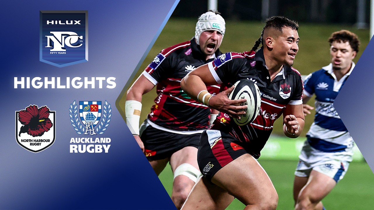 HIGHLIGHTS | North Harbour vs Auckland | Hilux NPC | Round 4 | Sky Sport NZ