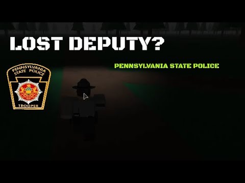 Lost Deputy Pennsylvania State Police Patrol Mano County Youtube - mano county psp patrol part 1 roblox youtube