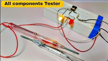 DIY All Components Tester | Test Transistors, MOSFETs, FETs, Diods & Capacitors Easily 👈