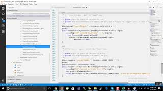 Java and Angular  Coding in Visual Studio Code
