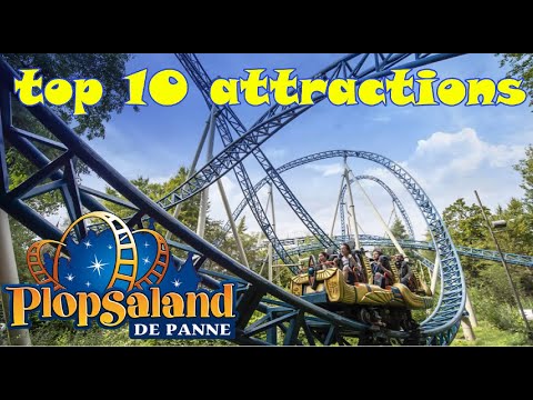 Top 10 Attractions Plopsaland De Panne 2021 [4K]