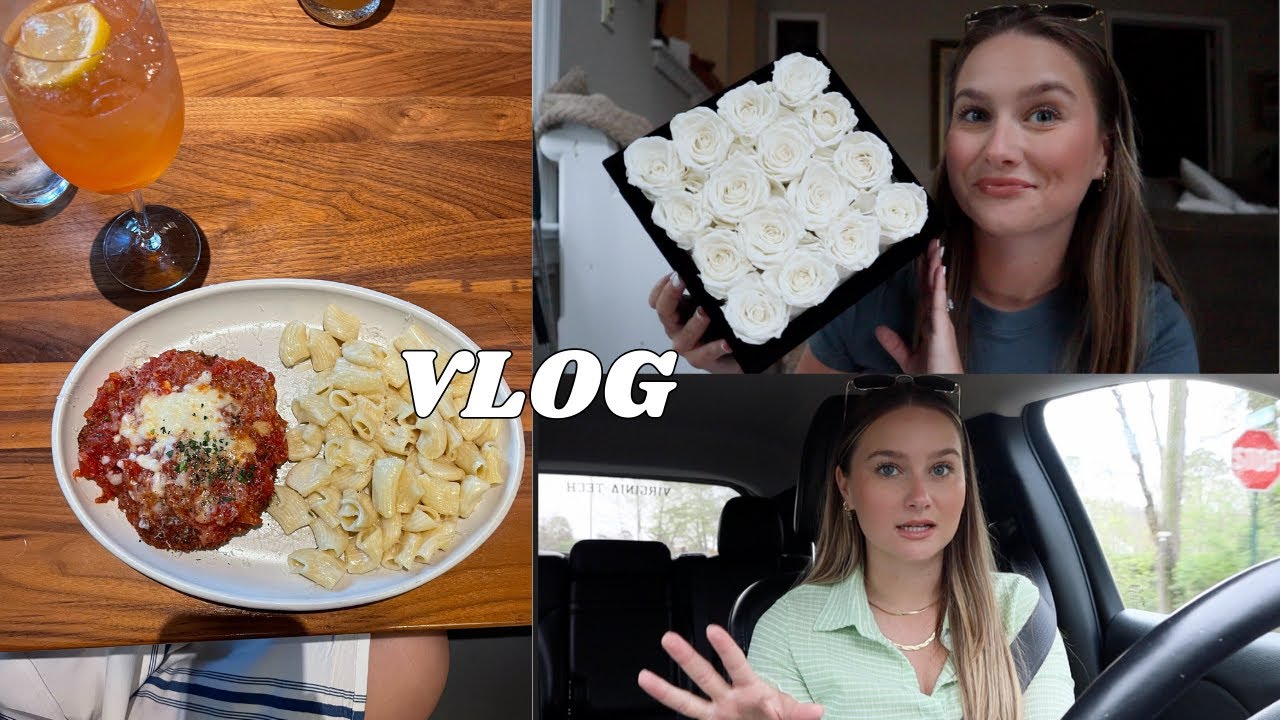VLOG Rose Forever Flowers + Bridesmaid Brunch + Weekend at Home YouTube