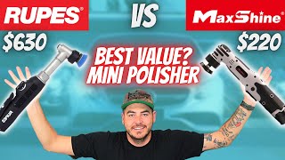 Best Value Mini Polisher! Maxshine M0312 Mini Cordless Polisher Review