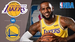 Los Angeles Lakers vs Golden State Warriors - Halftime Game Highlights | February 8, 2020 NBA Season