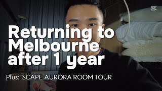 Returning to Melbourne after 1 year | Scape by Aurora Melbourne Central Room Tour