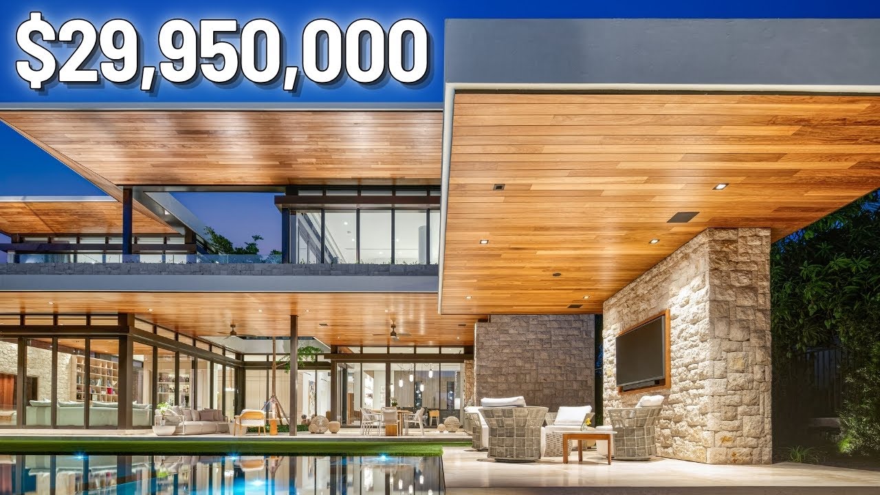 INSANE Modern Mega Mansion w/ Infinity Pool & Sleek Luxury Design