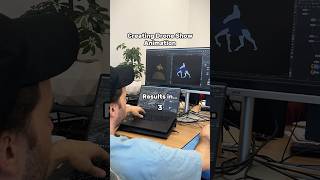 How is drone show animation created?