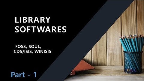 softwares used in library