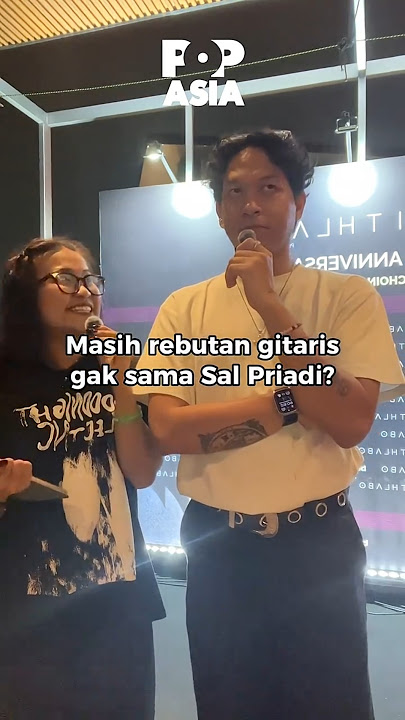 Download lagu Gak akan selesai selesai rebutan gitaris #popasia #salpriadi #hindia #baskara