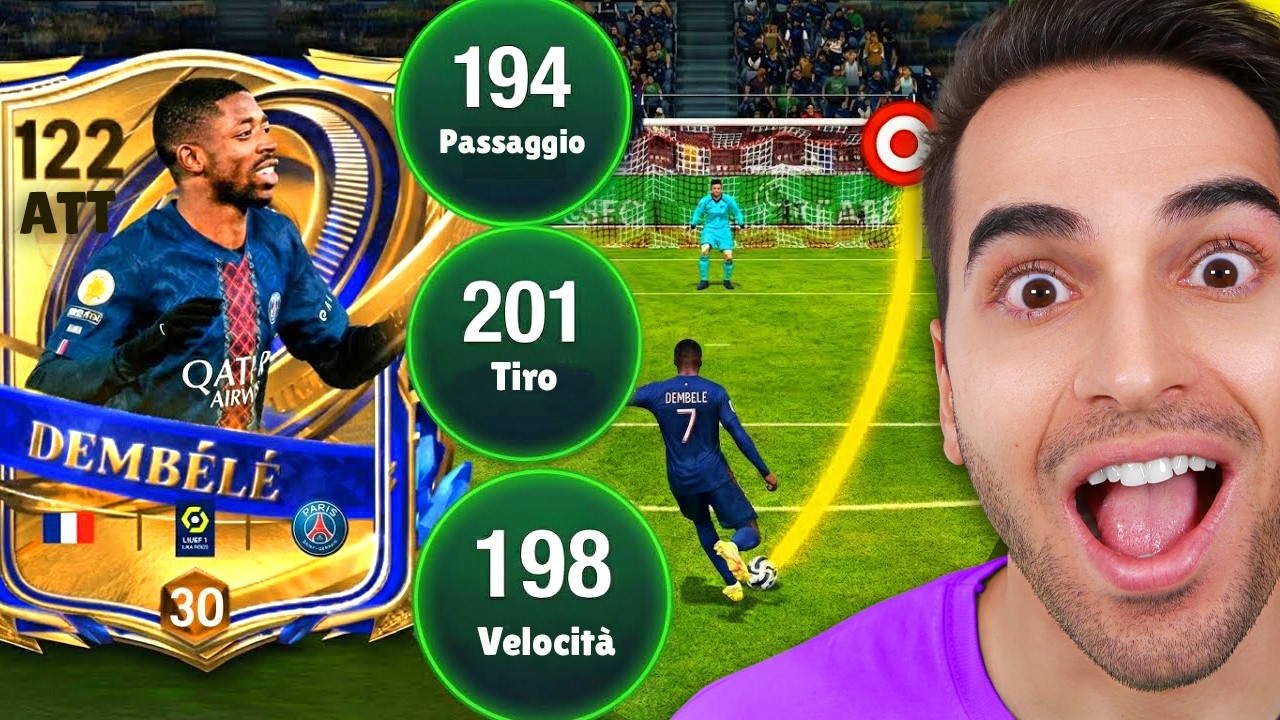 POTENZIO DEMBÉLÉ TOTY AL 122 SU FC MOBILE 2026!!