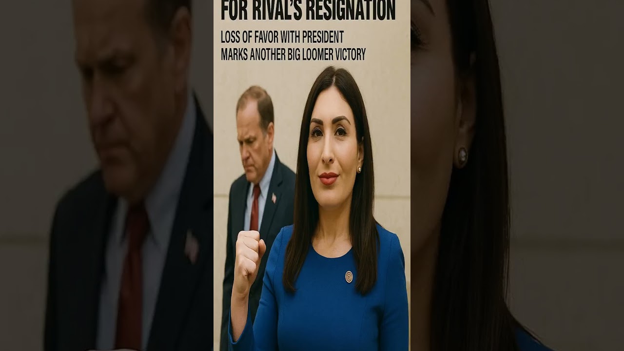 Laura Loomer's Shocking Role in High-Profile Political Resignation