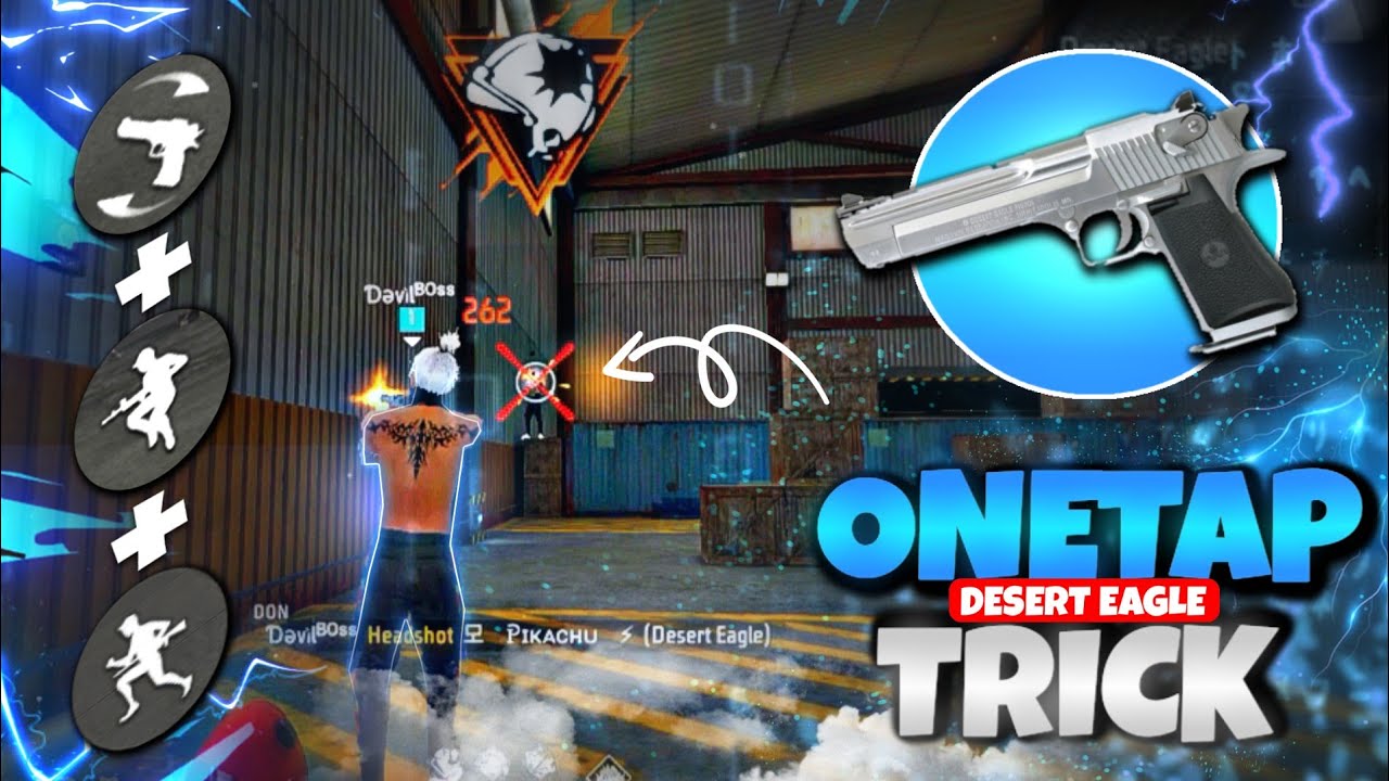 Desert Eagle Onetap Headshot Trick 💥 || Short Range Headshot ⚙️ || 💯 ...