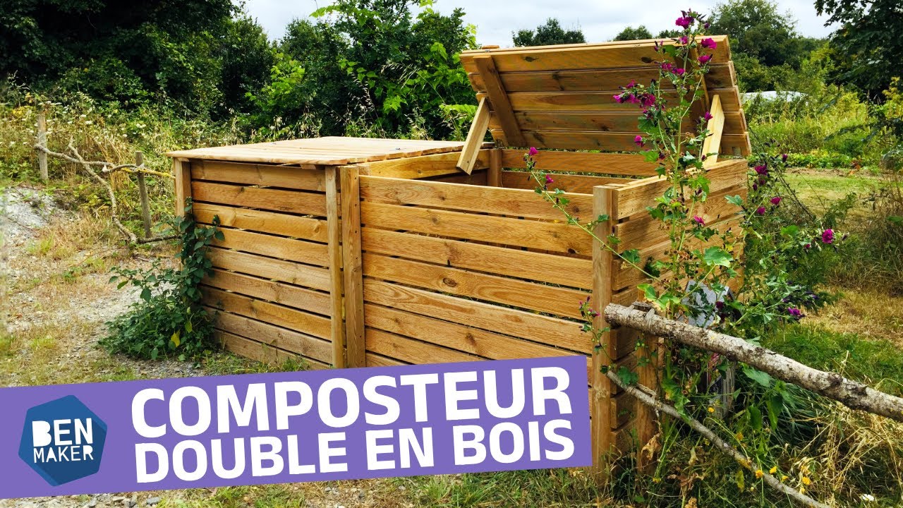 11 idées de Bac à composte  composteur, composteur bois, idées jardin