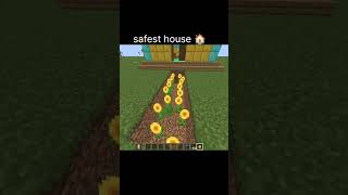 Minecraft safest house #minecraft