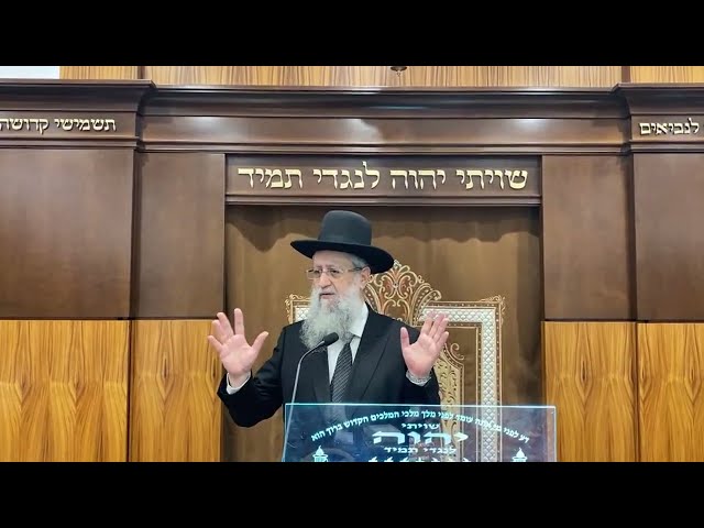 R' David Yosef | Candle Lighting Halacha - Beracha Before or After? | NMB Kollel Miami | 5784 Tevet