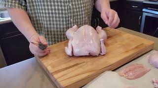 Pro technique   breaking down a chicken