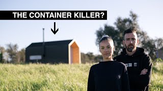 TIMELAPSE 5min. Metal House | Costs, Pros-Cons, The Container House Killer?