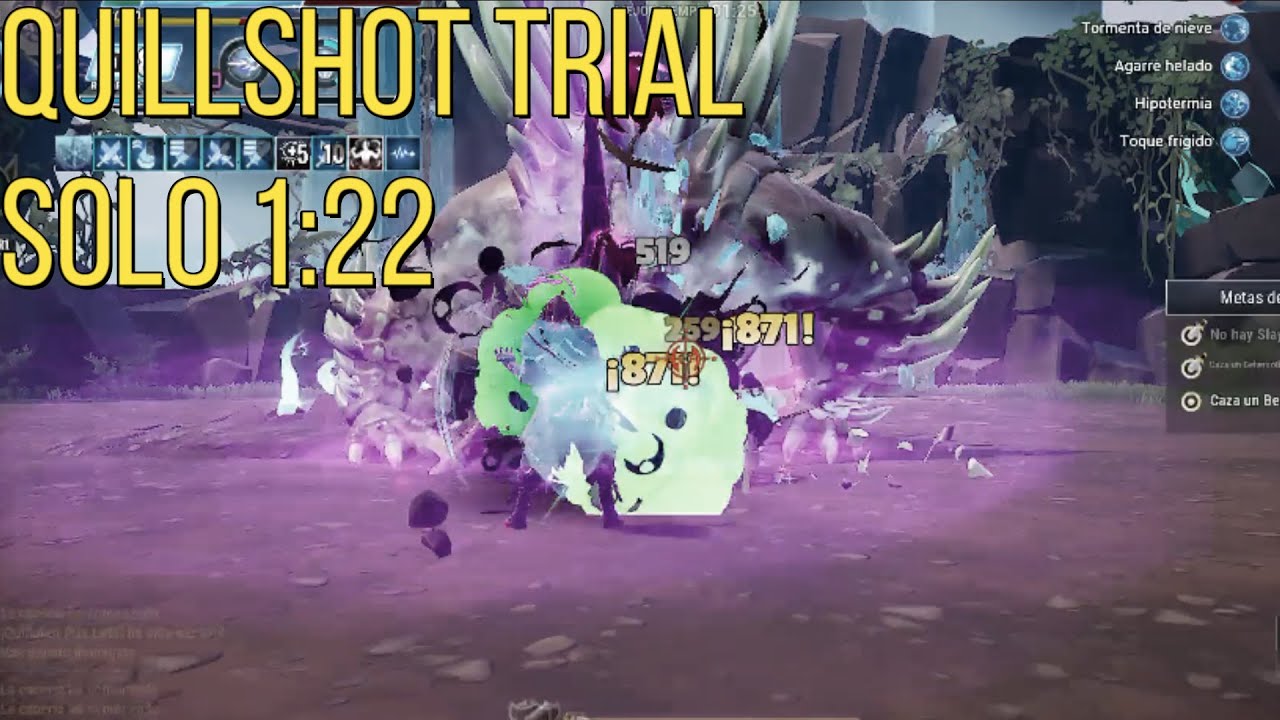 Reto Indomable Del Quillshot (Dauntless Quillshot Tria) - Solo Repeaters 