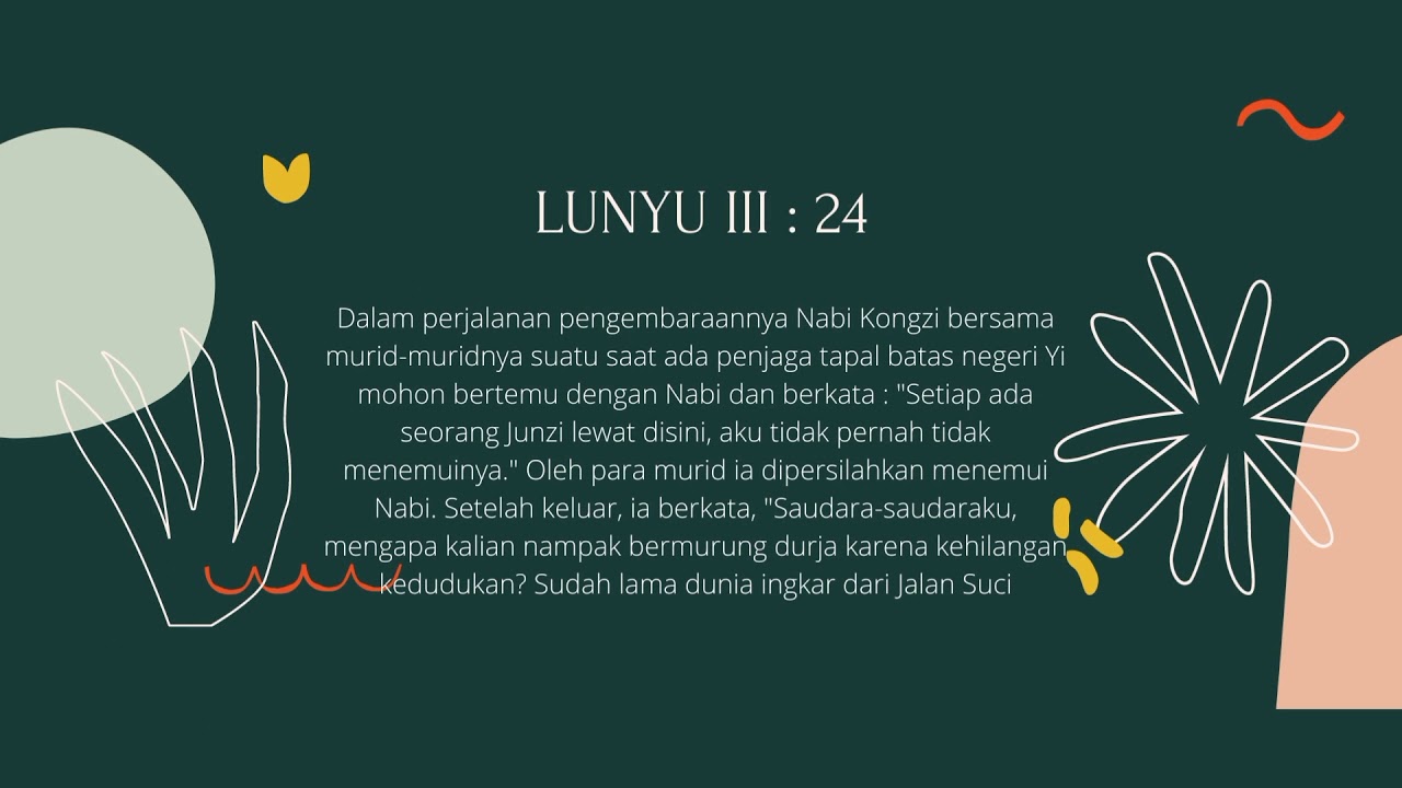 Genta Rohani Nabi Kongzi Genta Rohani Tian, Materi Pembelajaran - YouTube