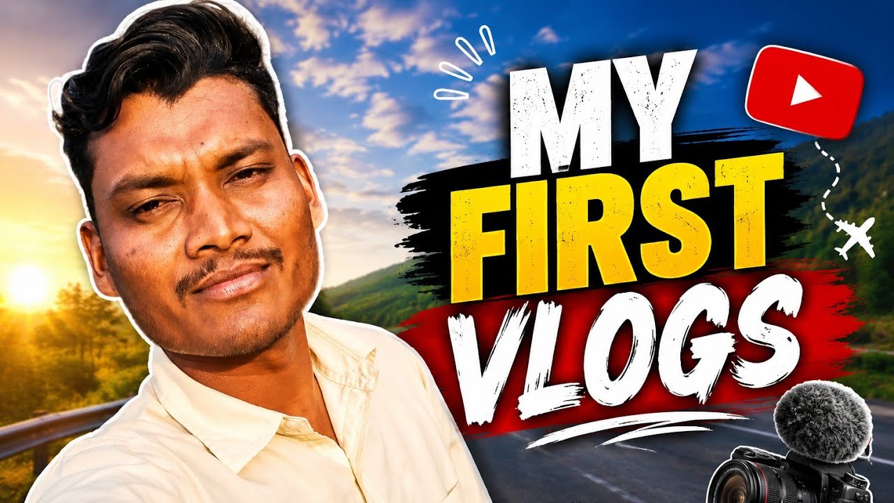 My First Vlog 🥹 l How To Viral My First Vlogs ️ - YouTube