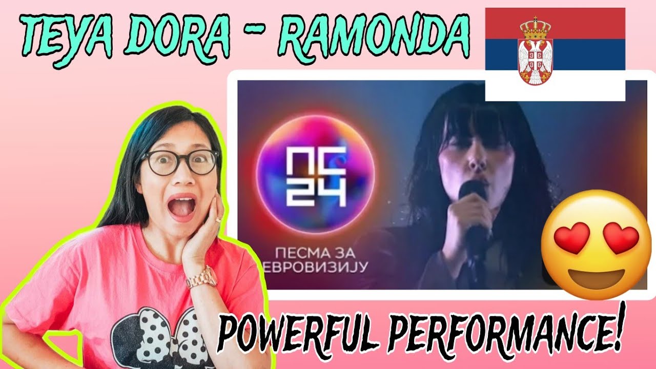 Teya Dora - Ramonda, Polufinale 1 Pesma Za Evroviziju REACTION! - YouTube