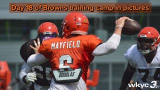 SIGHTS & SOUNDS | 2nd-to-last day of Cleveland Browns training camp