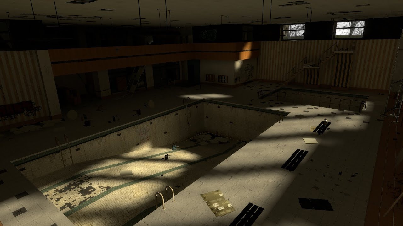 Exploring Gmod | Abandoned 70s Pool - YouTube