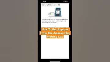 Amazon Flex Waitlist #waitlist #waitinglist #amazonflex #amazonflexdriver #waitlisted #amazon #gig