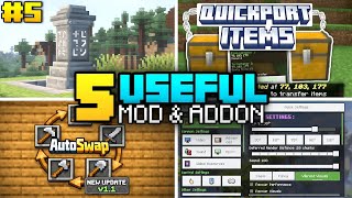 Top 5 Best Useful Addon For Minecraft Pocket Edition | mods for mcpe 2026 Criptbow Gaming  screenshot 4