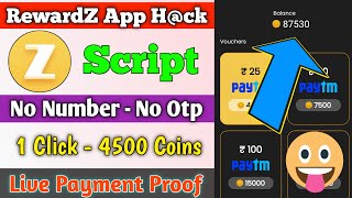 RewardZ App Unlimited Trick | RewardZ App Payment Proof | New Earning App Today | Signup & Withdraw screenshot 5
