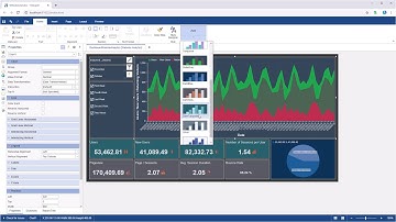 JS Dashboard: Changing Dashboard Theme and Dashboard Items Style [Shot on v2019]