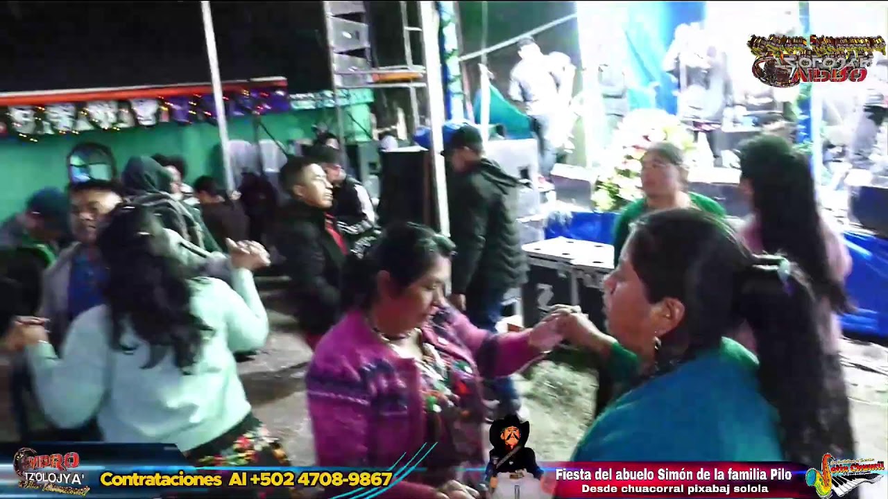 CHUACORRAL PIXABAJ SOLOLA FIETA CON LA FAMILIA PILO FELIX CHUMIL YSU MARIMBA ORQUESTA