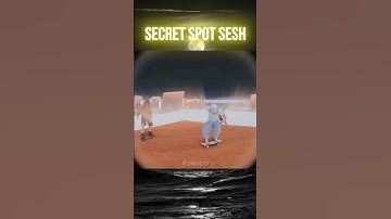 SECRET SPOT SESH! 🛹 #skate #skate4 #fyp #gaming #trickline