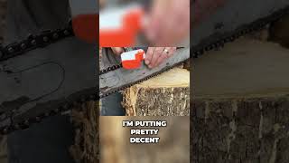How To Keep Your Chainsaw Sharp! #chainsaw #sharpening #stihl #stihlchainsaw