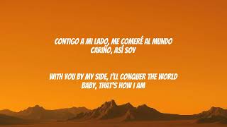 OSCAR MAYDON x PESO PLUMA   Asquerosamente Rico Spanish and English Lyrics