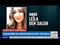 Assassinée en pleine rencontre virtuelle: un choc pour la famille
