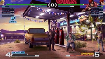 KOF XIV, Andy Combo 45% 1 Bar