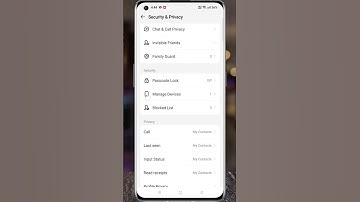 How to Lock Imo Profile from Unknown Person