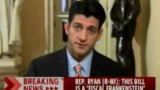 Congressman Ryan reacts to the recent announcement by Congressman Bart Stupak on MSNBC.