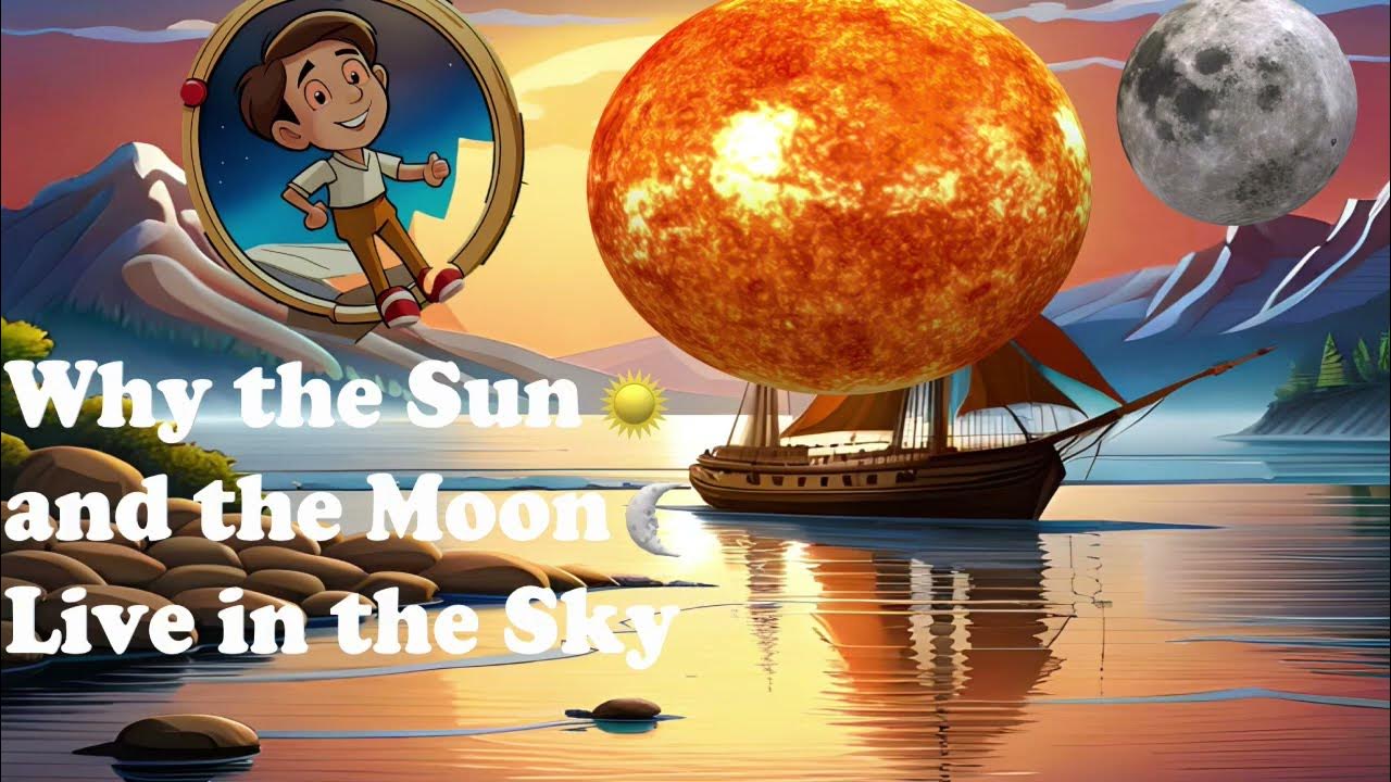 why-the-sun-and-the-moon-live-in-the-sky-folktale-youtube