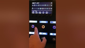 Line 6 helix- snap shot with stomp bypass (quick)